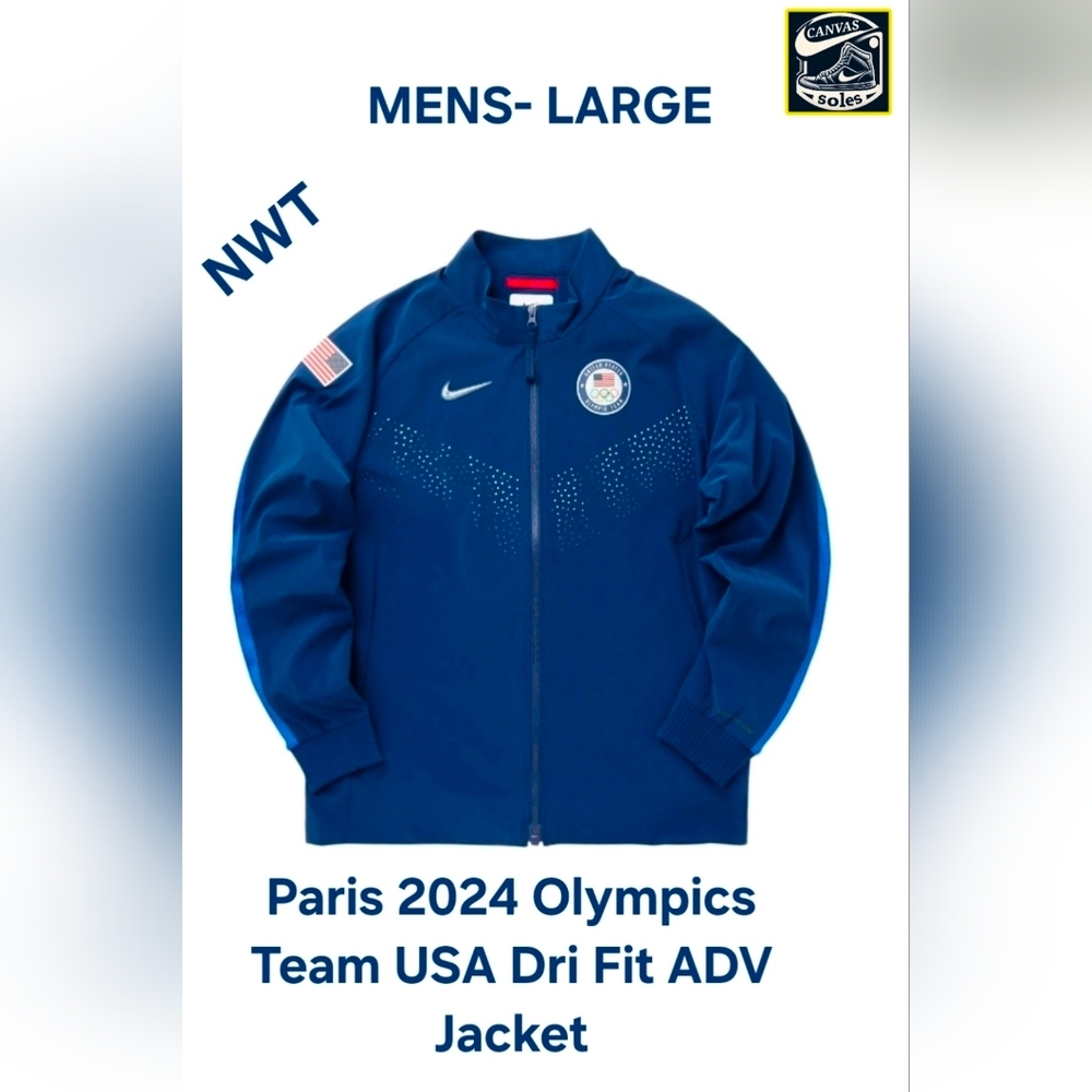 [M-L]  Nike Paris 2024 Olympics Team USA Dri Fit ADV Jacket